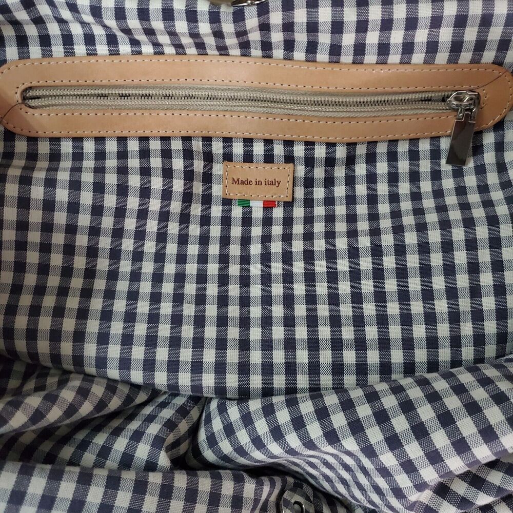 Italian Made Nadir - Positano Shoulder bag Tote Excellent Condition Inner pocket - Picture 8 of 9